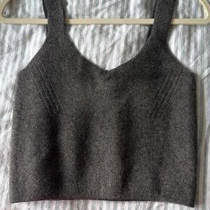 Zara Gray Tank Top